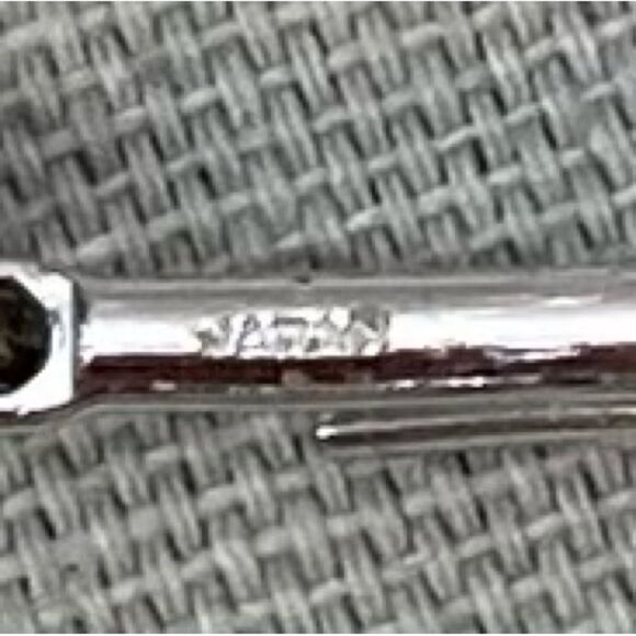 Vtg 50s Pearlized Beads Adjustable Necklace 5 Strand Aurora Borealis Beads Japan - Picture 3 of 7